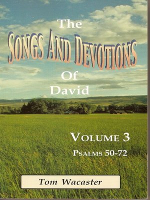 cover image of Songs and Devotions of David, Volume III